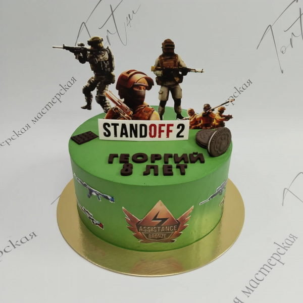 Торт Standoff 2 на 8 лет - 3134 на заказ в Москве, купить 4кг за 10700.00 ₽