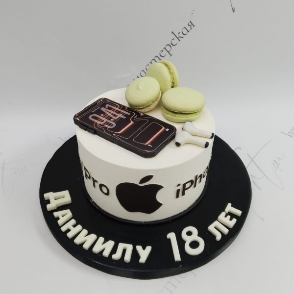 Торт iPhone на 18 лет - 6066 на заказ в Москве, купить 2кг за 8200.00 ₽