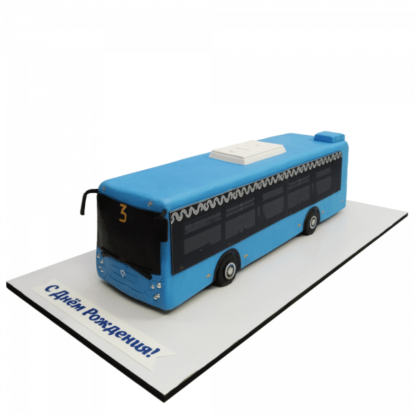 Торт Автобус на 3 года - 3869 на заказ в Москве, купить 5кг за 14500.00 ₽