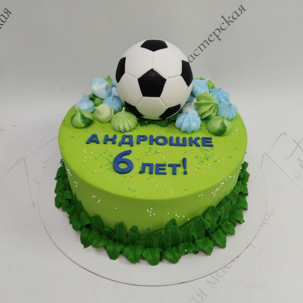 Торт Футбол на 6 лет - 5323 на заказ в Москве, купить 3кг за 8800.00 ₽