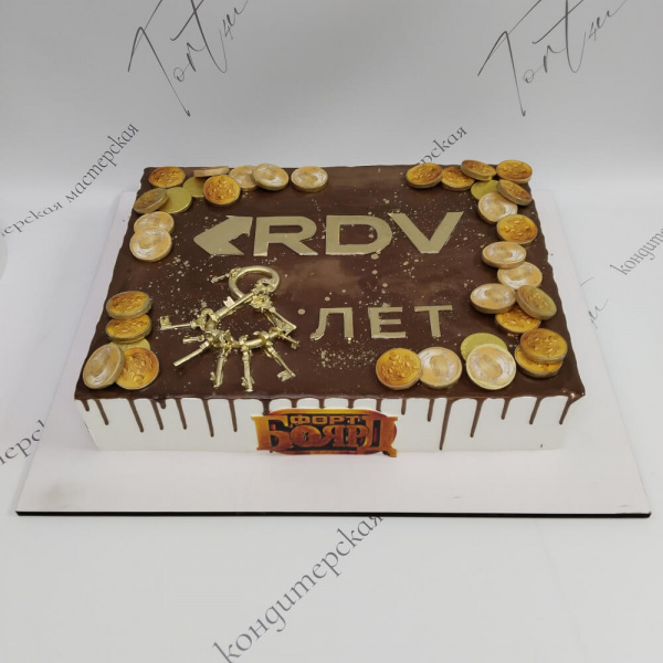 Торт Форт Боярд RDV на юбилей - 1847 на заказ в Москве, купить 7кг за 16600.00 ₽