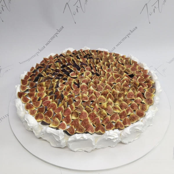 Торт Инжирный для свадьбы - 2439 на заказ в Москве, купить 8кг за 31200.00 ₽