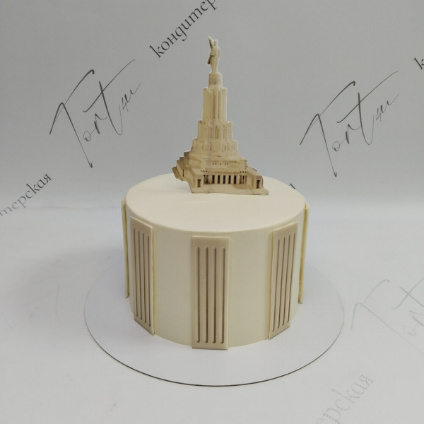 Торт с башней для строителя - 1909 на заказ в Москве, купить 2кг за 4800.00 ₽