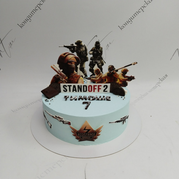 Торт Standoff 2 на 7 лет - 863 на заказ в Москве, купить 4кг за 11200.00 ₽