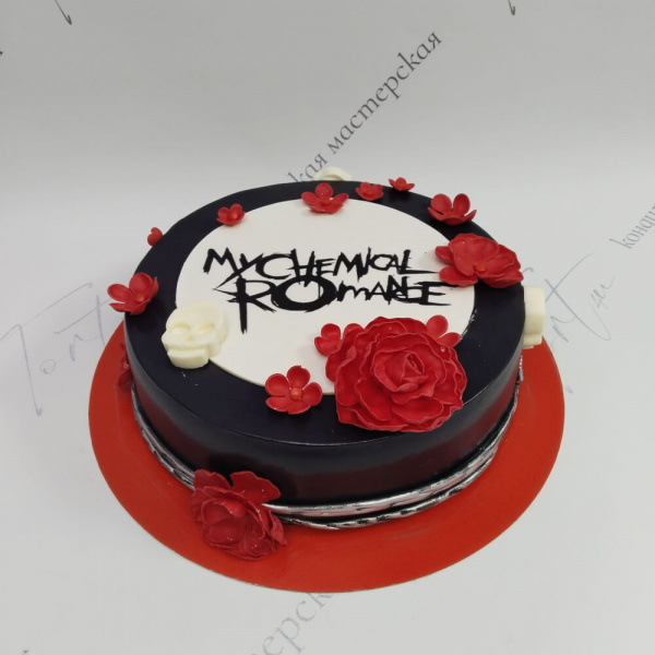 Торт My Chemical Romance для подруги - 6342 на заказ в Москве, купить 4кг за 12100.00 ₽